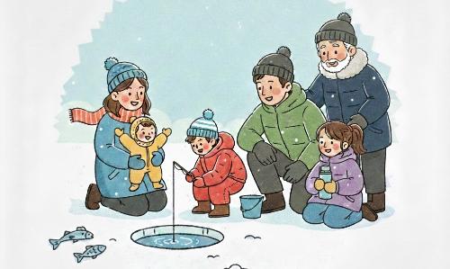 Winter free fishing weekend 
