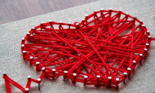 Cork Board String Art