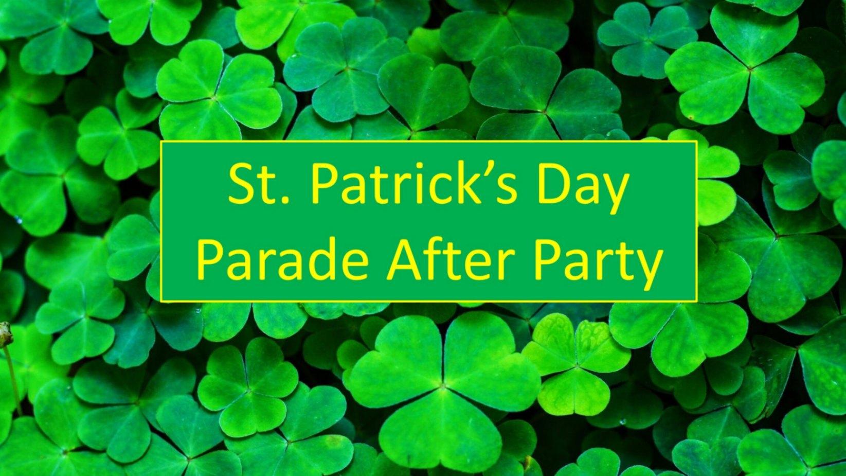 St. Patrick's Day Parade After Party