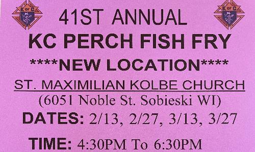 41st Annual KC Perch Fish Fries