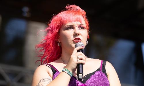 Everglades seafood Festival Emcee