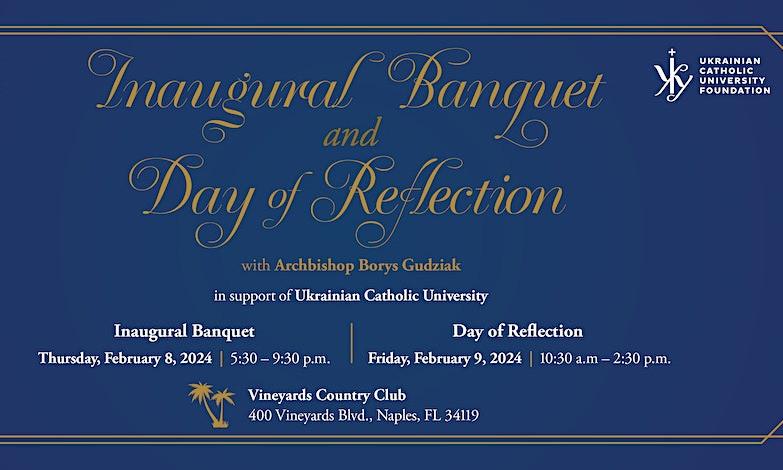 Inaugural Banquet for Ukrainian Catholic Univ. 